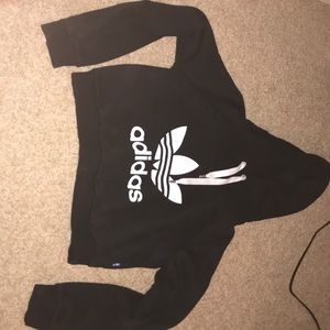 Adidas crop sweatshirt
